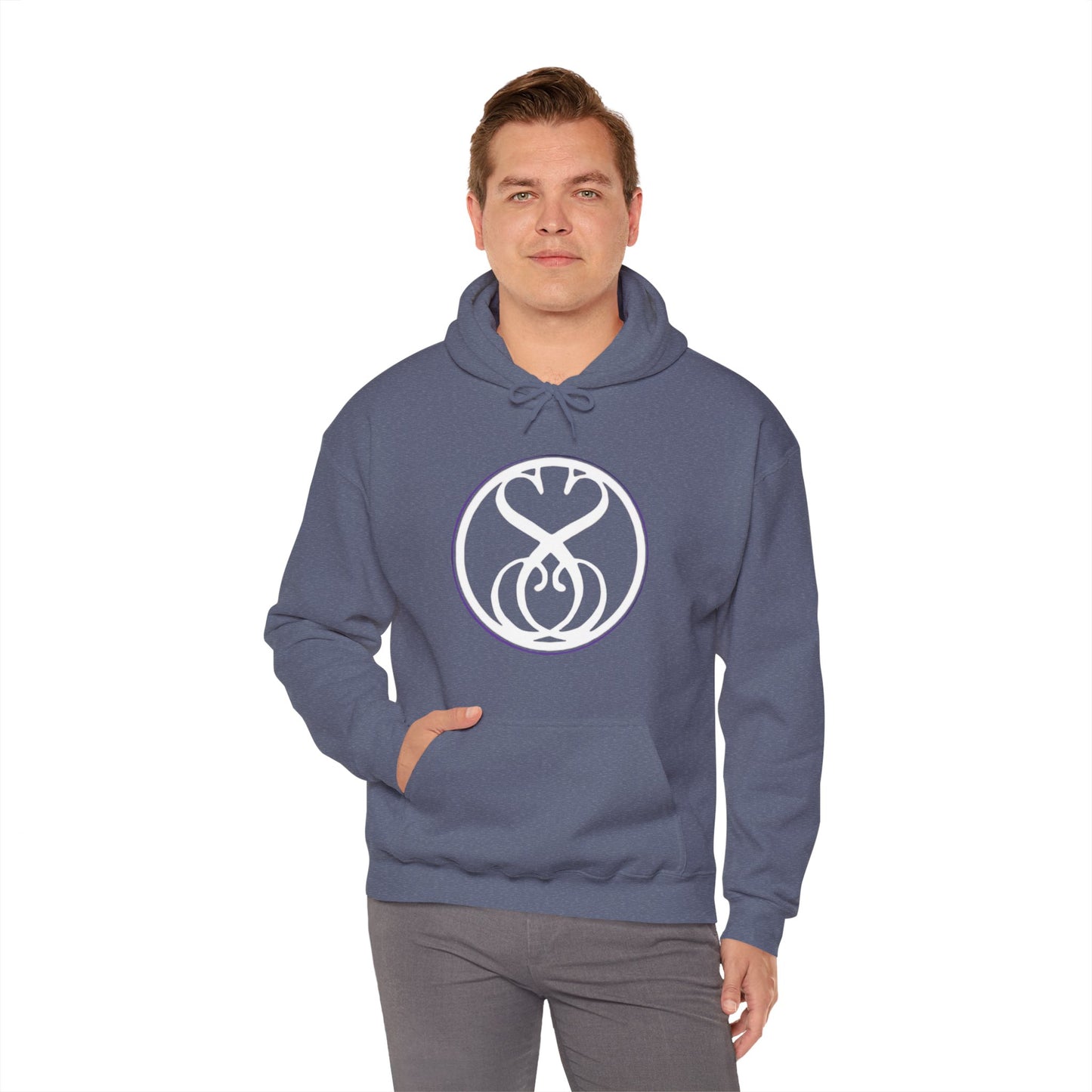 Sobriety Sisters, Serenity Prayer - Unisex Heavy Blend™ Hooded Sweatshirt