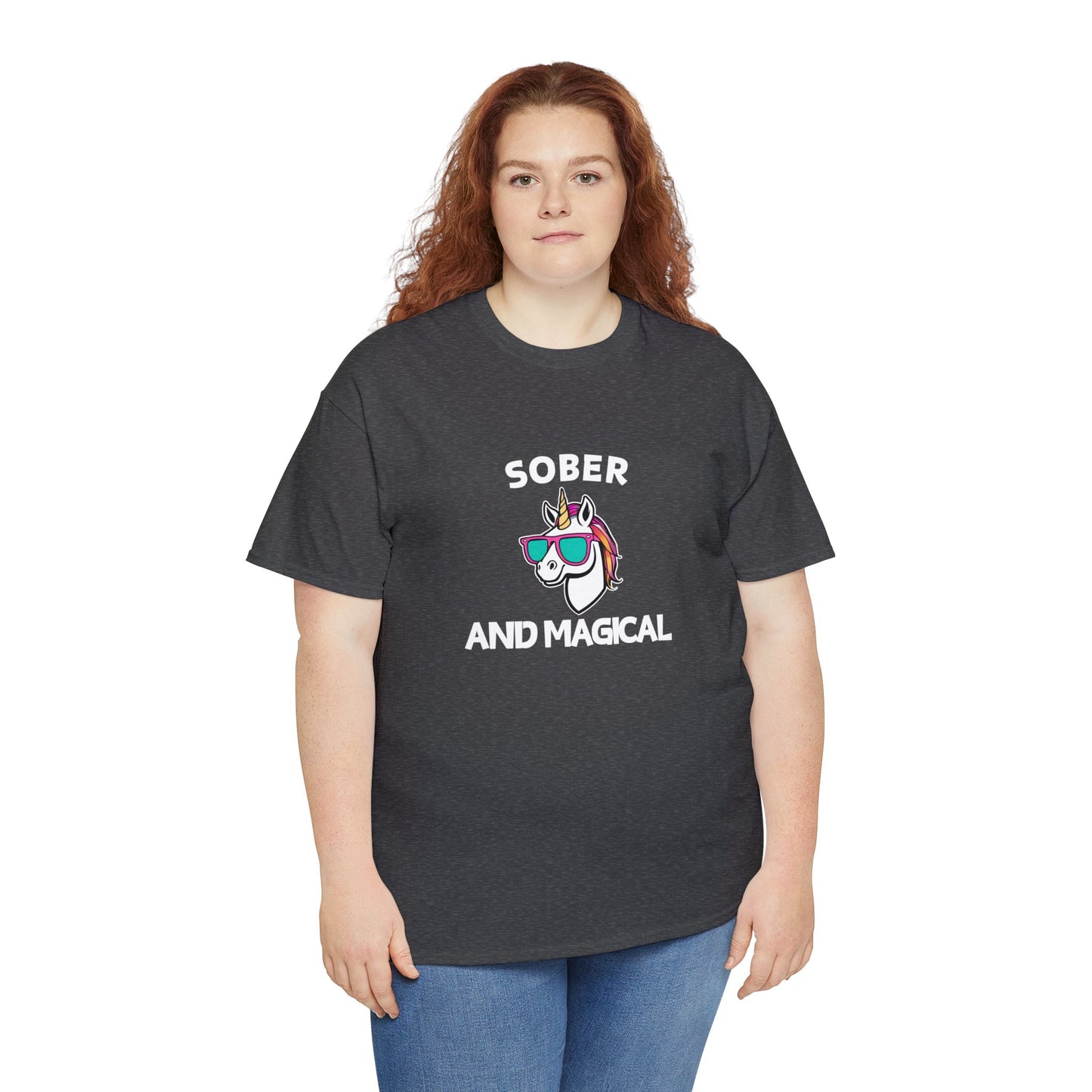 Sober and Magical - Unisex Heavy Cotton Tee