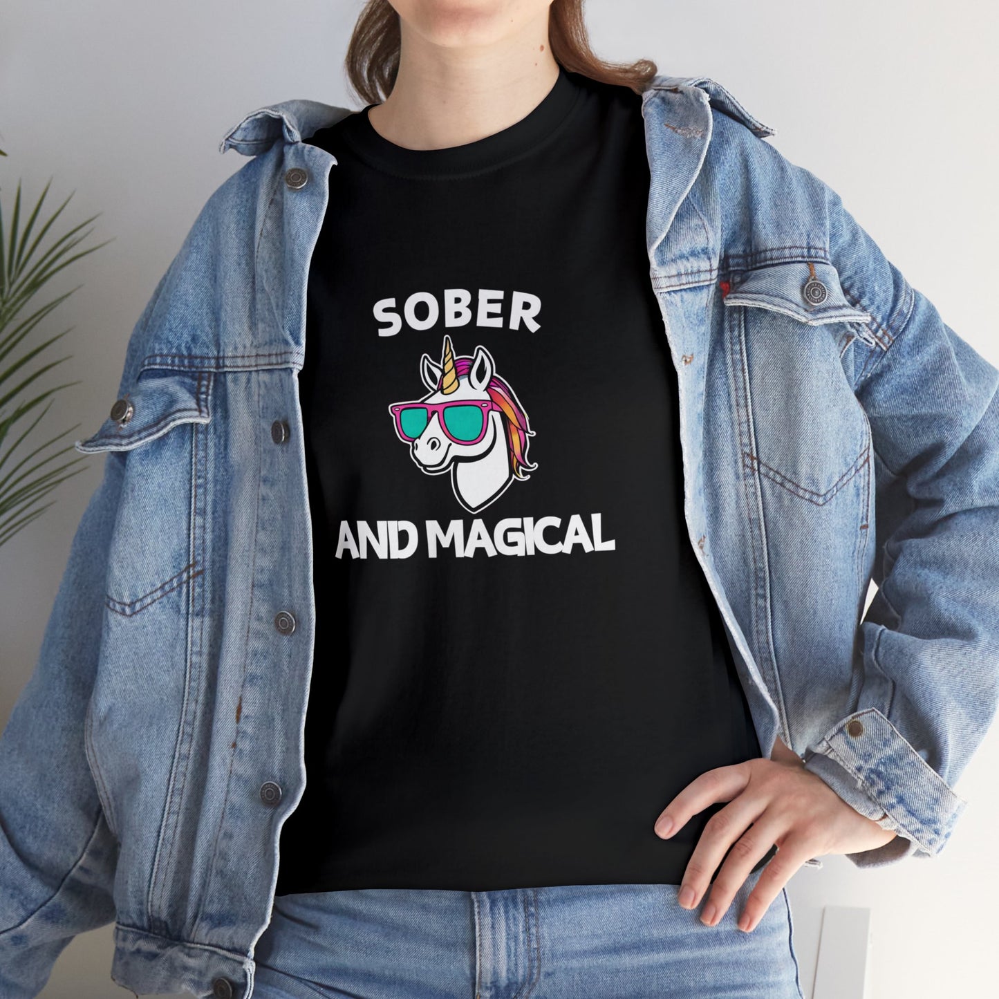 Sober and Magical - Unisex Heavy Cotton Tee