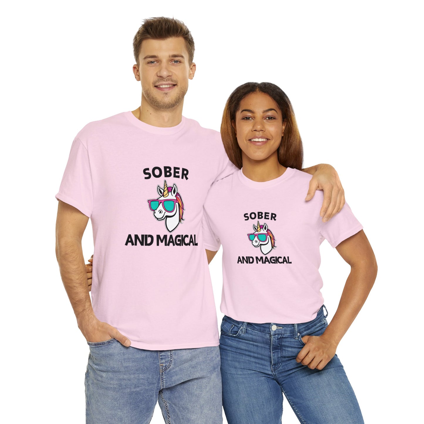 Sober and Magical - Unisex Heavy Cotton Tee