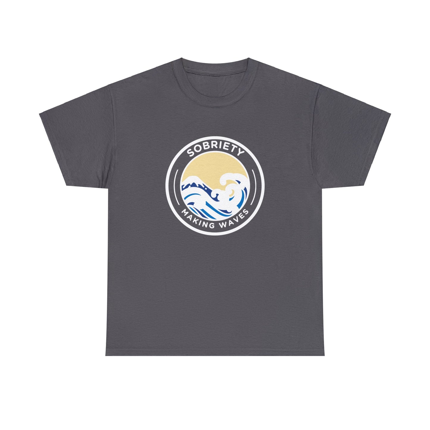 Sobriety Making Waves - Unisex Heavy Cotton Tee