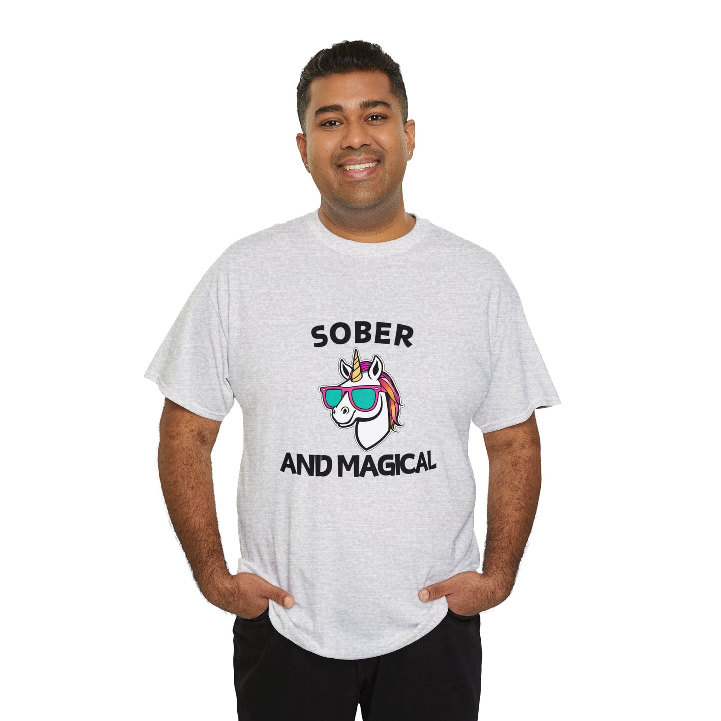 Sober and Magical - Unisex Heavy Cotton Tee