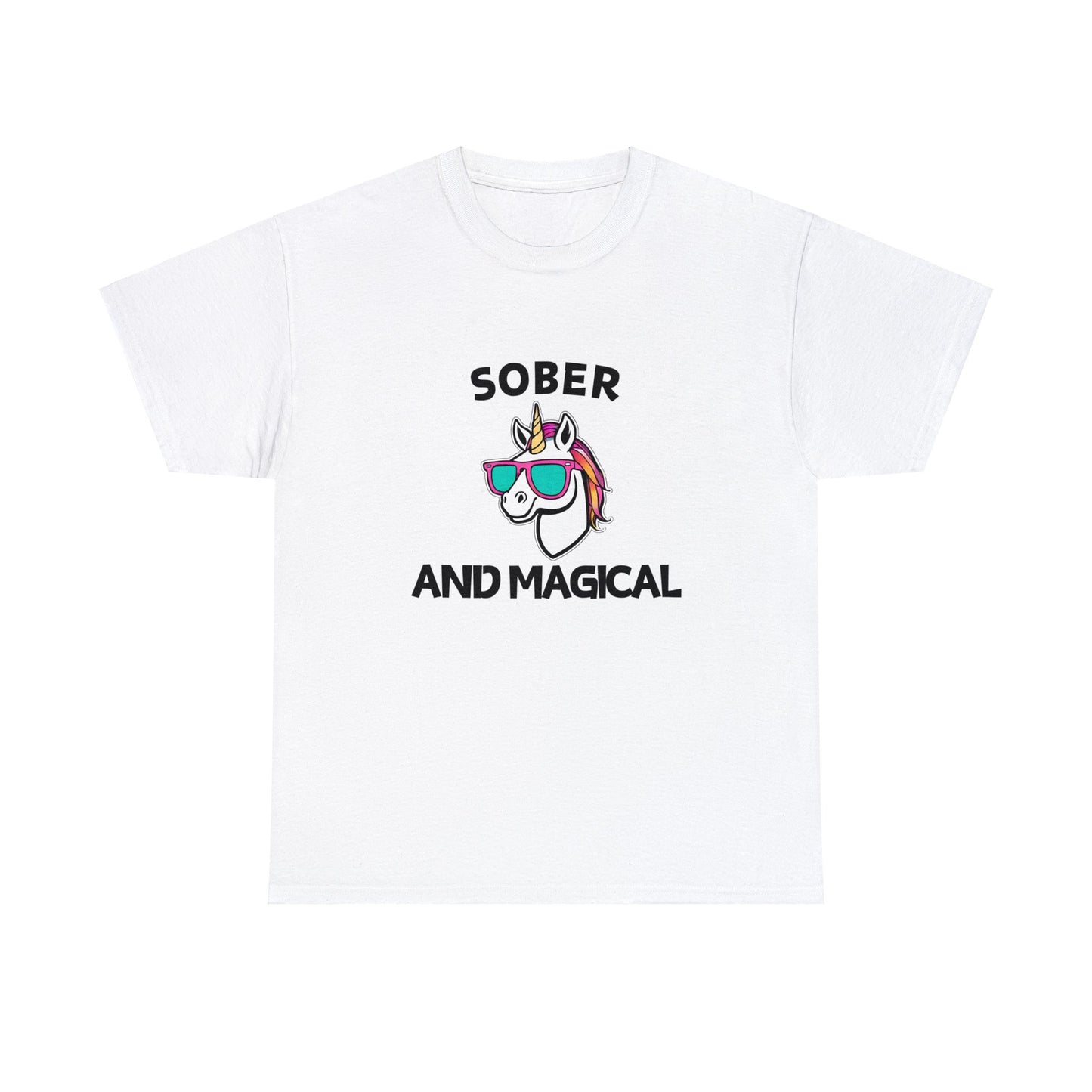 Sober and Magical - Unisex Heavy Cotton Tee