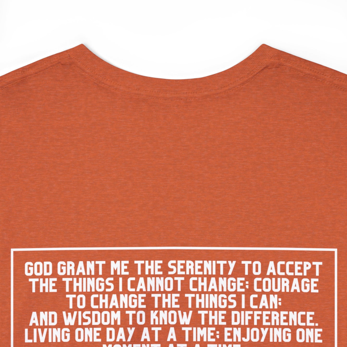 Sobriety Sisters, Serenity Prayer - Unisex Heavy Cotton Tee