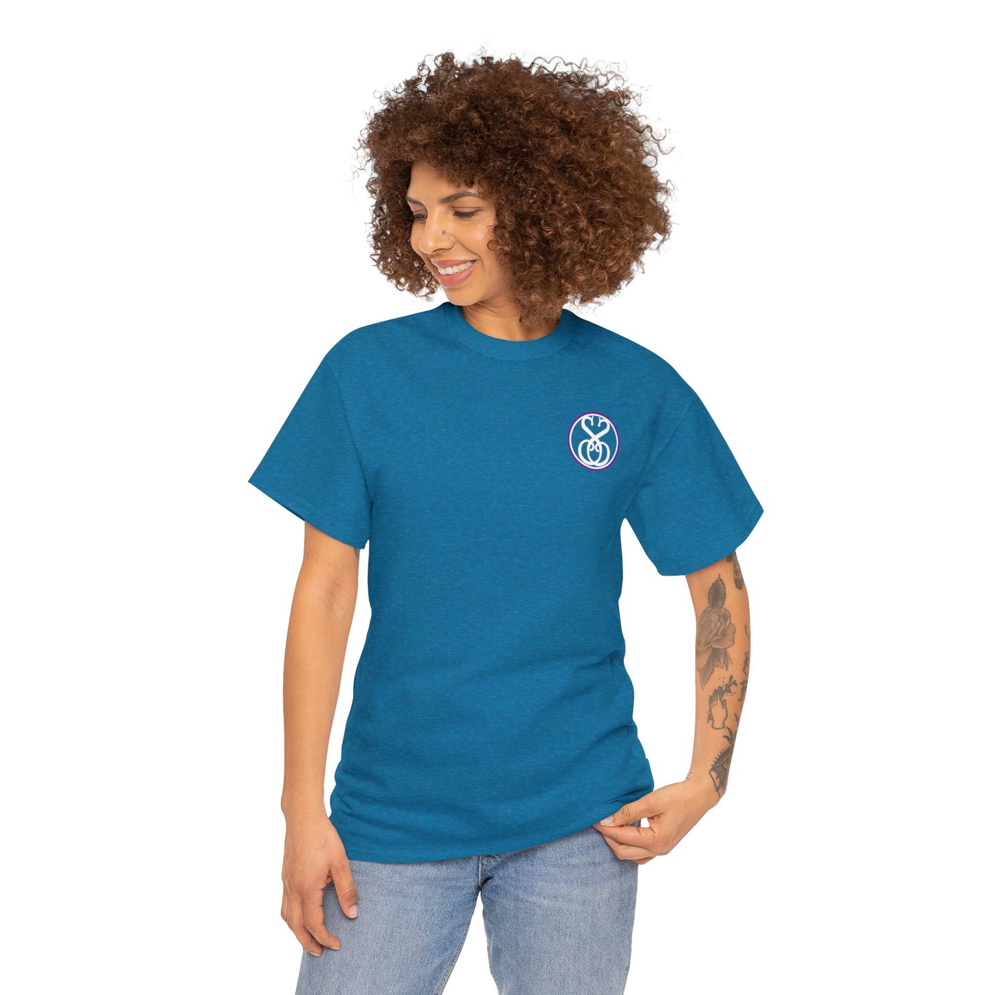 Sobriety Sisters, Serenity Prayer - Unisex Heavy Cotton Tee