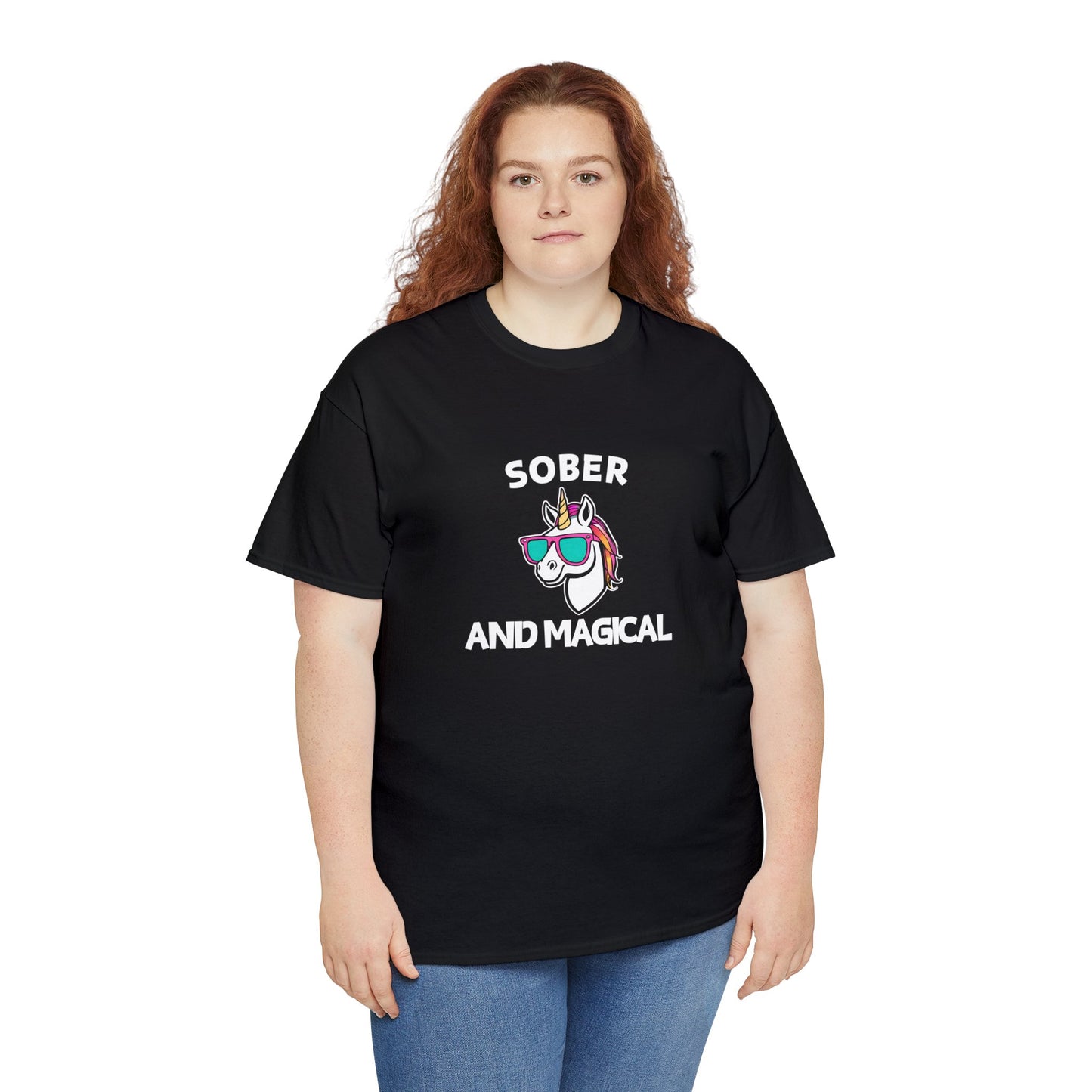 Sober and Magical - Unisex Heavy Cotton Tee