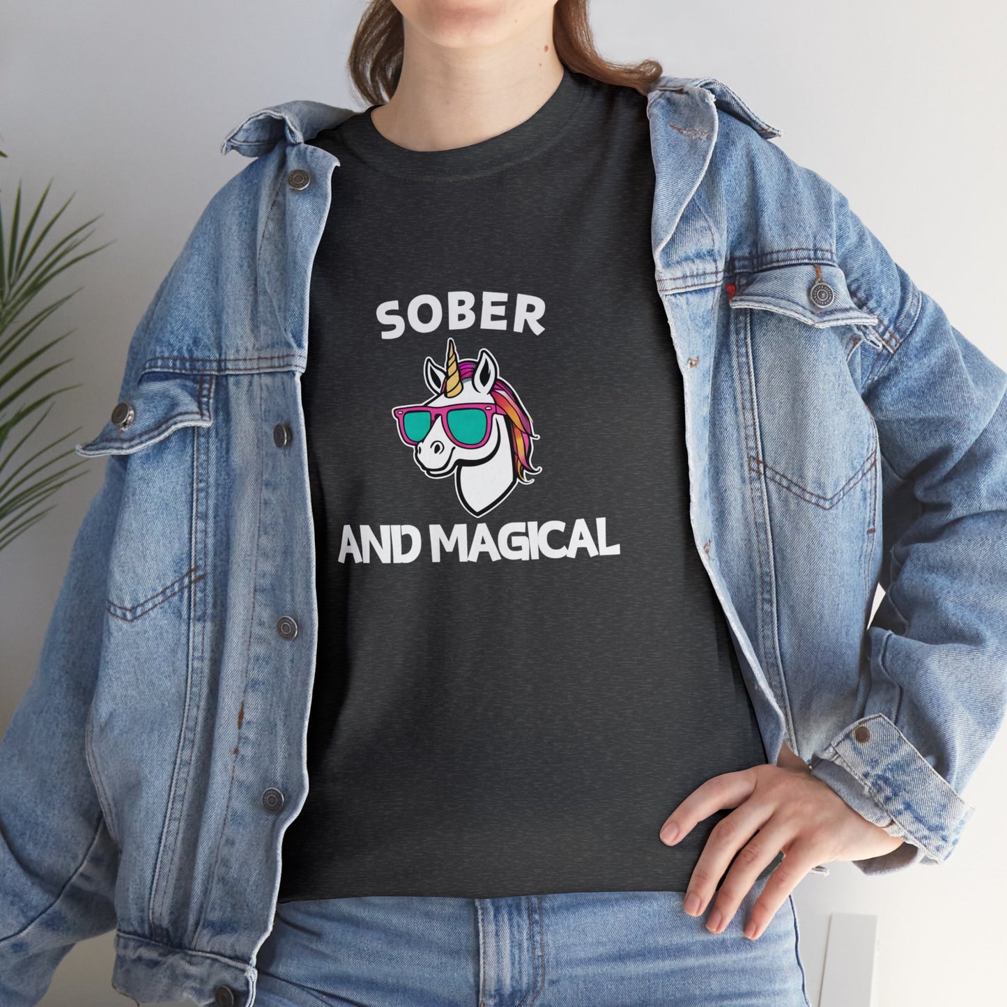 Sober and Magical - Unisex Heavy Cotton Tee