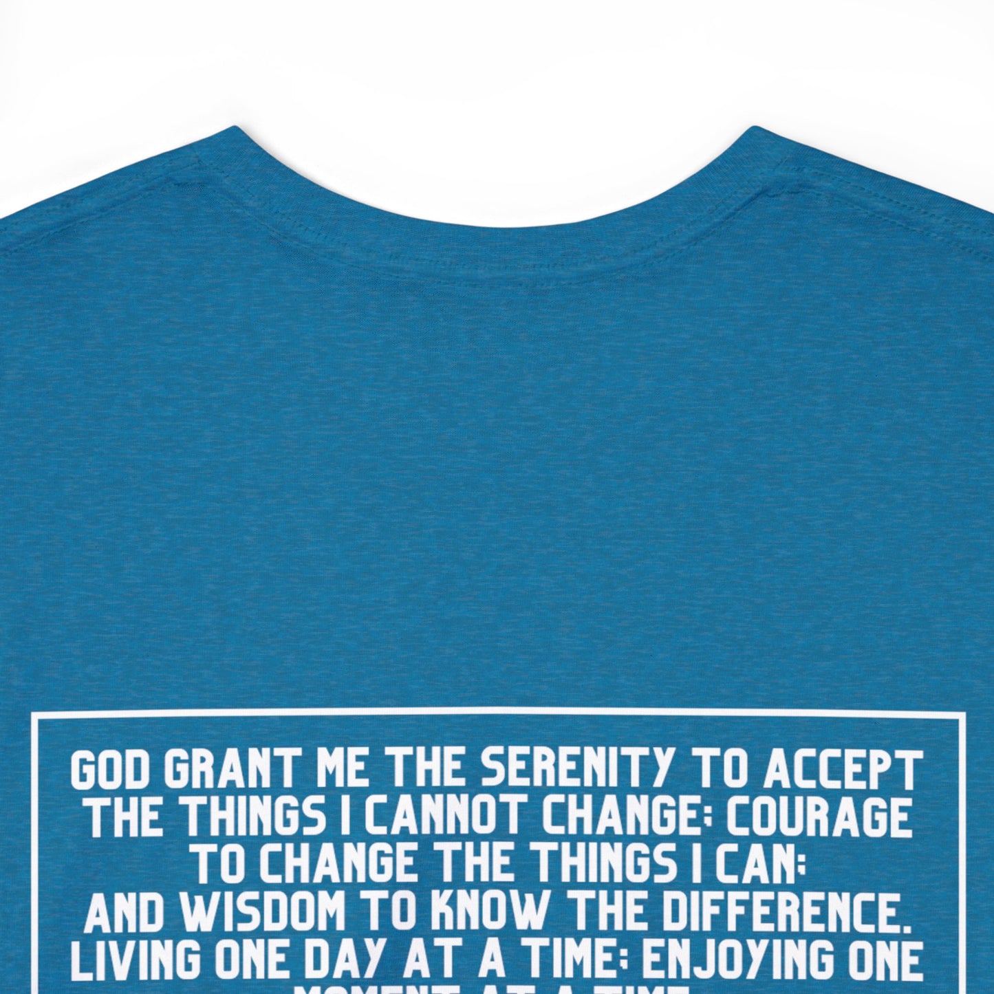 Sobriety Sisters, Serenity Prayer - Unisex Heavy Cotton Tee