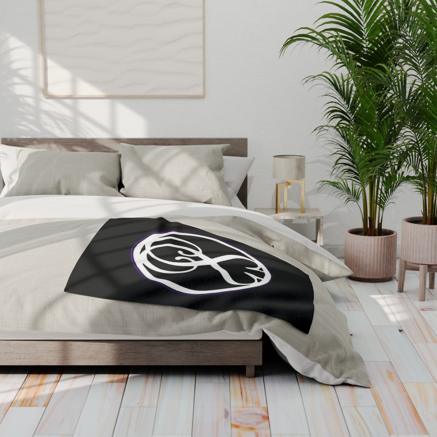 Sobriety Sisters Logo - Arctic Fleece Blanket