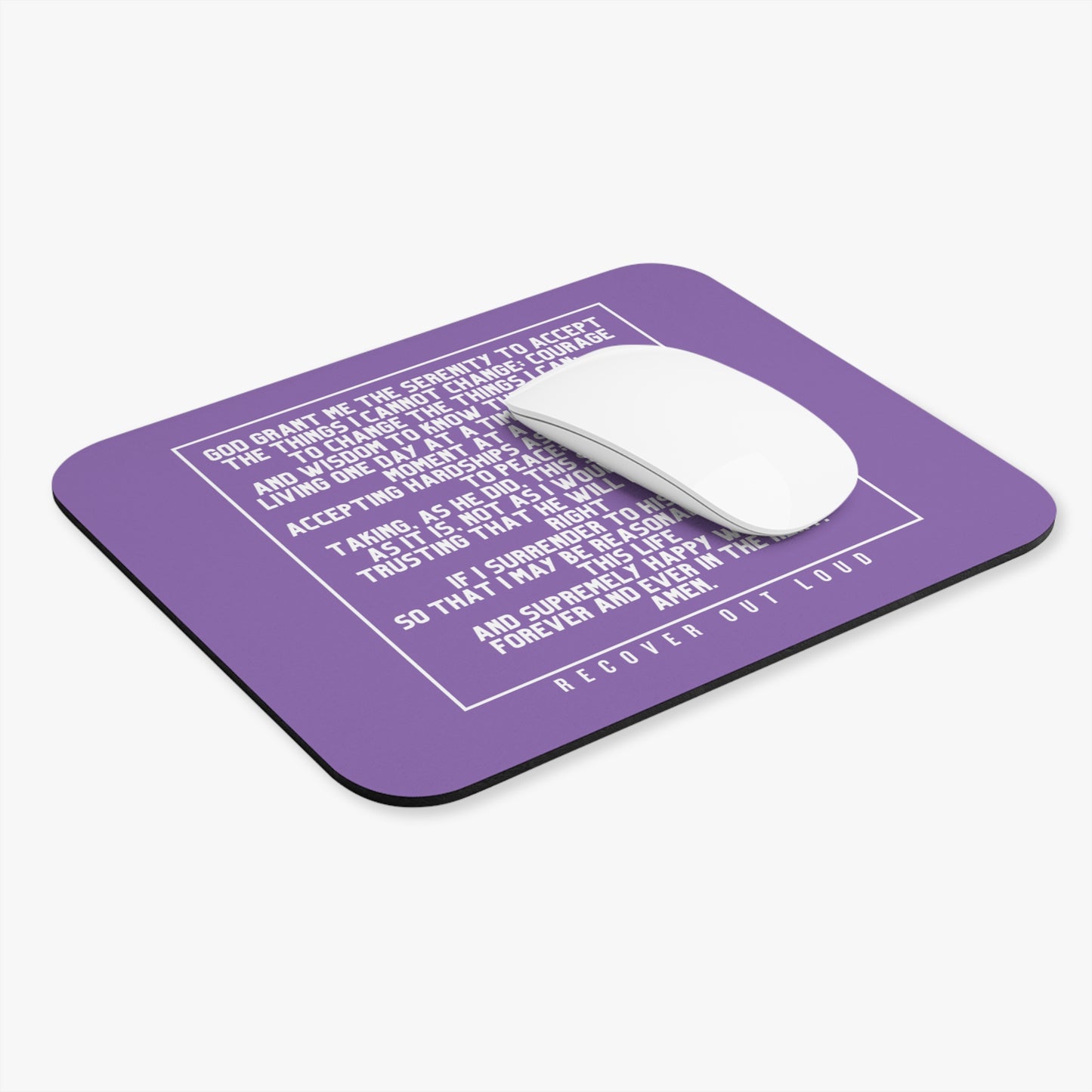 Serenity Prayer - Mouse Pad (Rectangle)