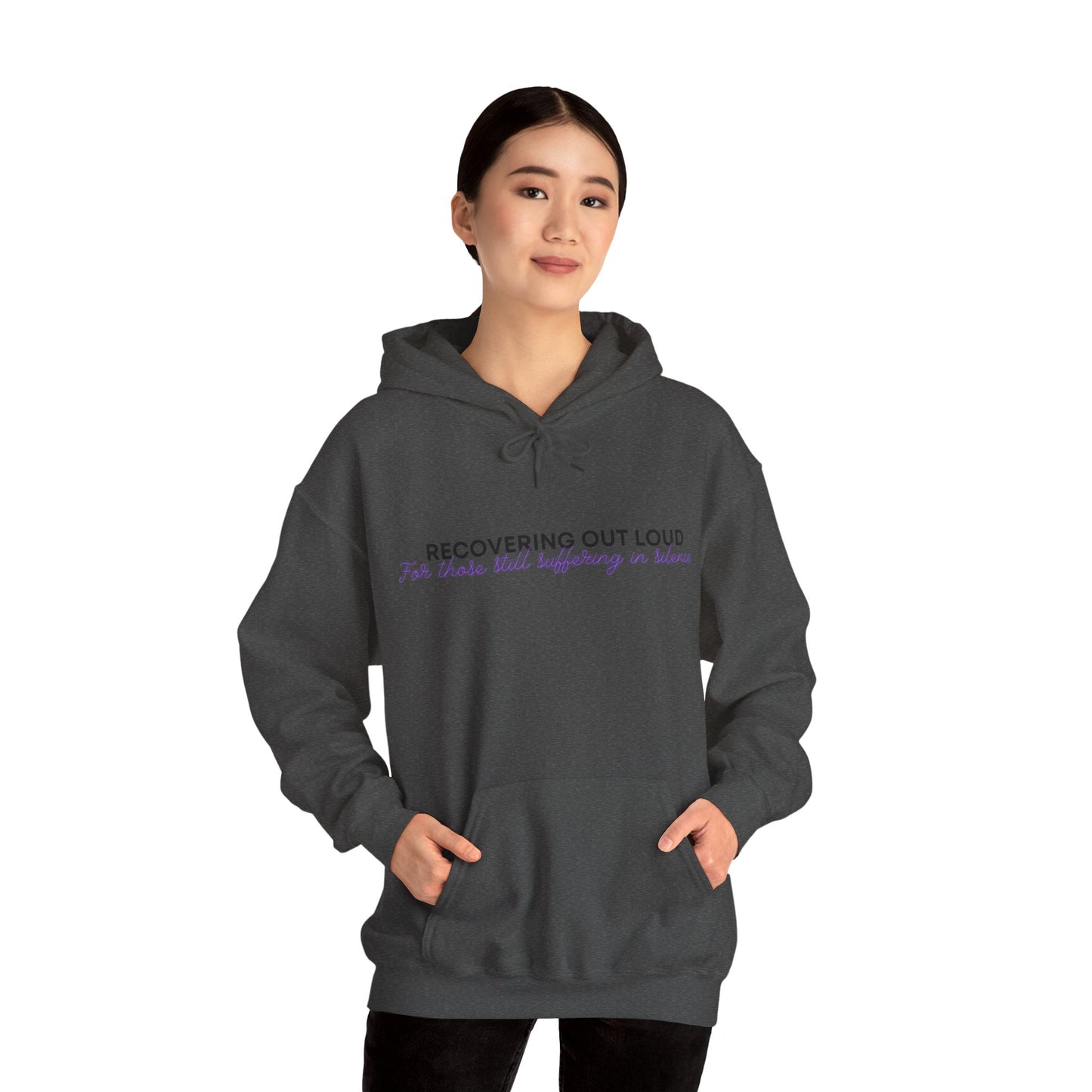 Recovering Out Loud - Unisex Heavy Blend™ Hooded Sweatshirt