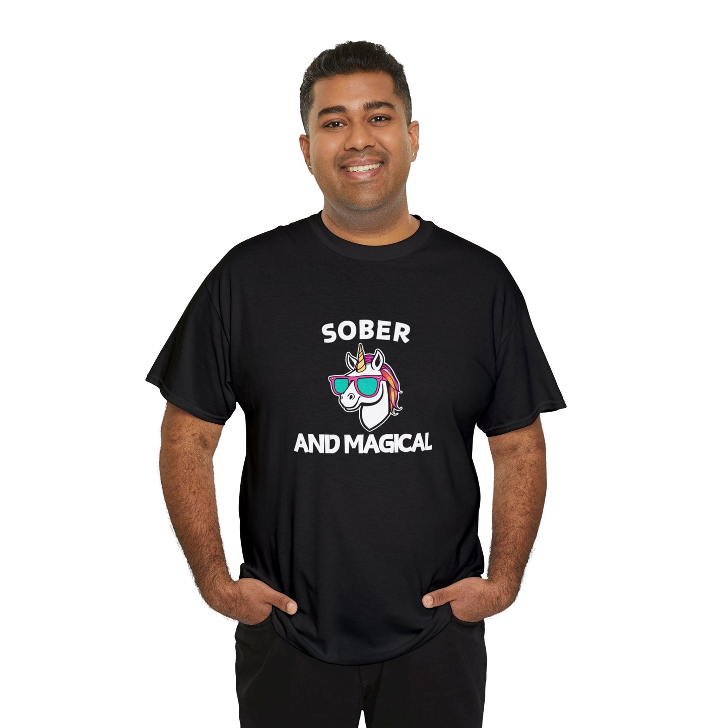 Sober and Magical - Unisex Heavy Cotton Tee