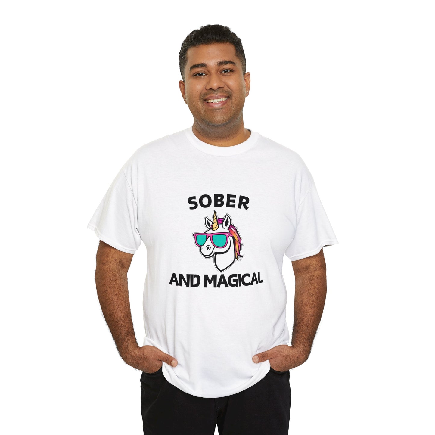 Sober and Magical - Unisex Heavy Cotton Tee