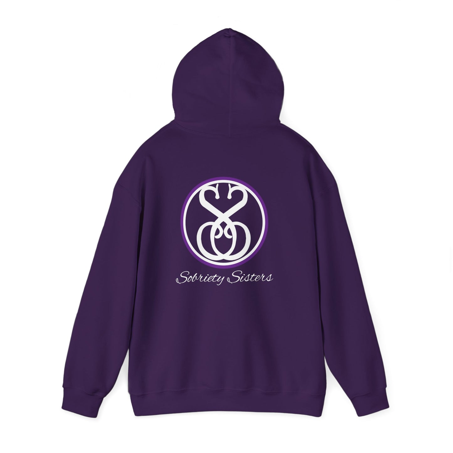 Sobriety Sisters Love - Unisex Heavy Blend™ Hooded Sweatshirt