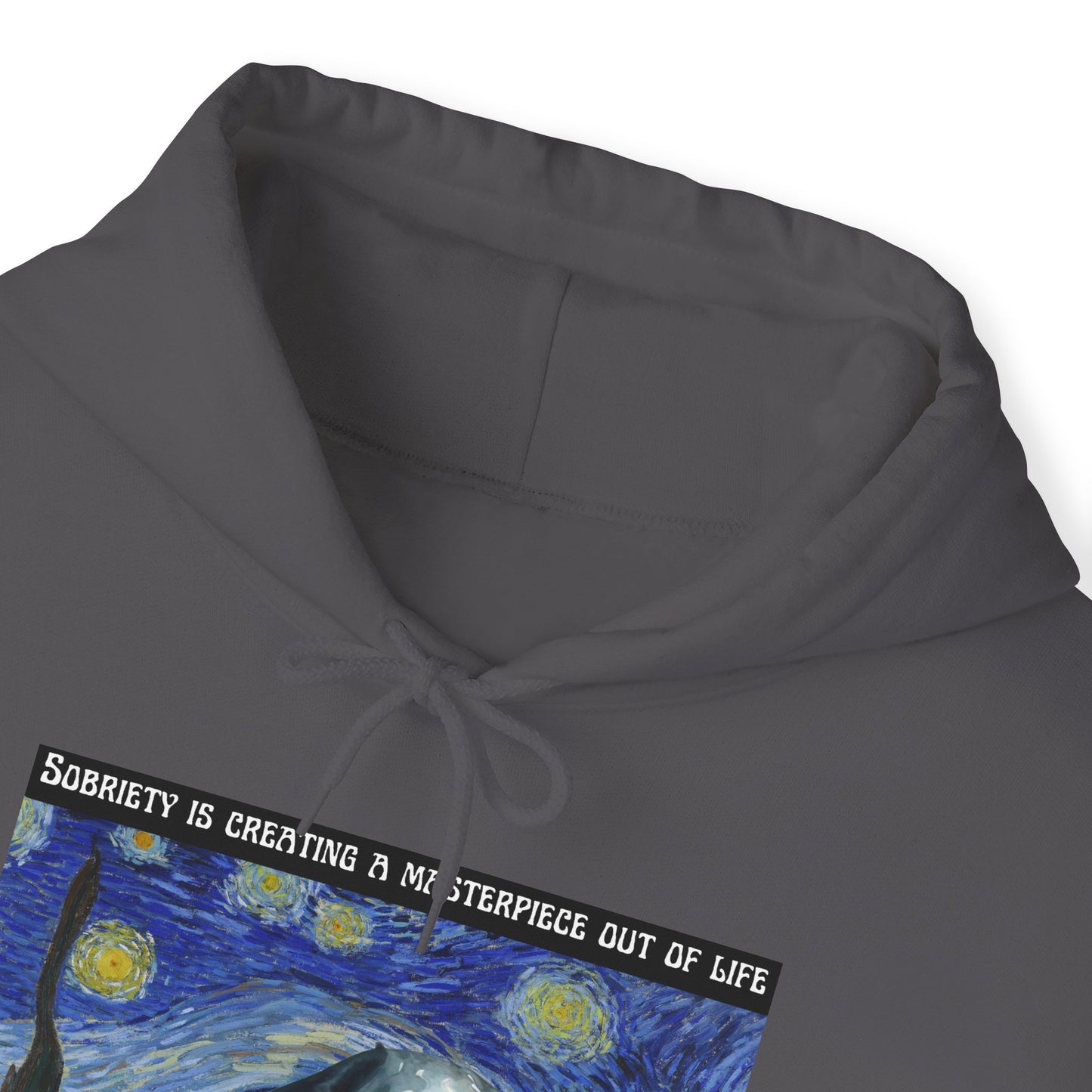 Sobriety Is Creating A Masterpiece Out Of Life - Unisex Heavy Blend™ Hooded Sweatshirt