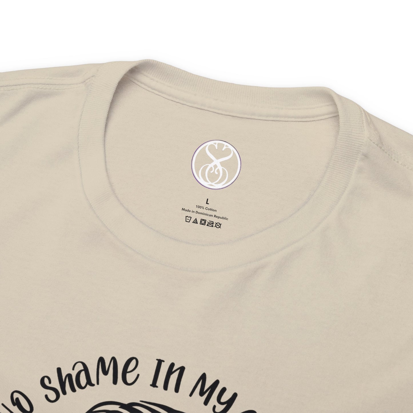 No Shame #SoberAF - Unisex Heavy Cotton Tee