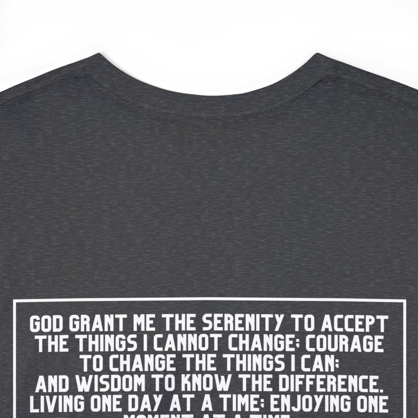 Sobriety Sisters, Serenity Prayer - Unisex Heavy Cotton Tee