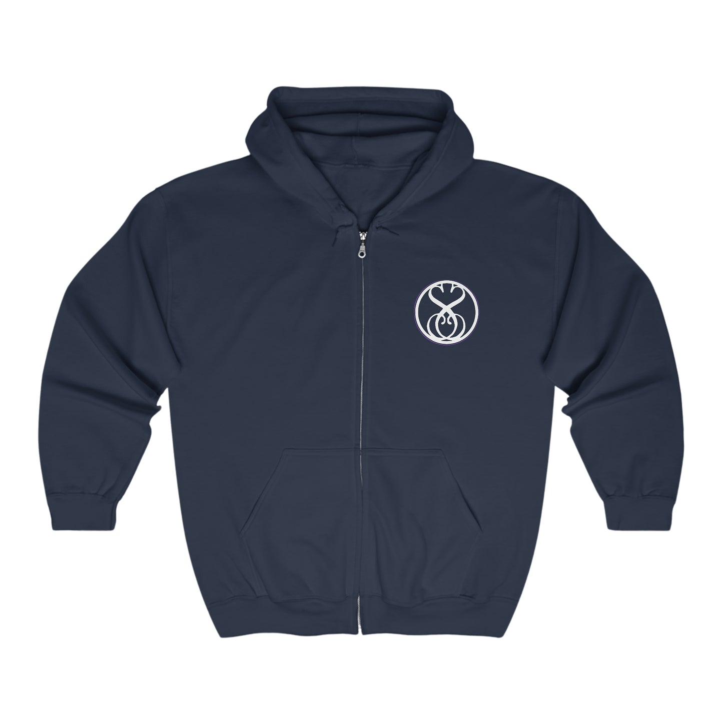 Just For Today - Unisex Heavy Blend™ Full Zip Hooded Sweatshirt