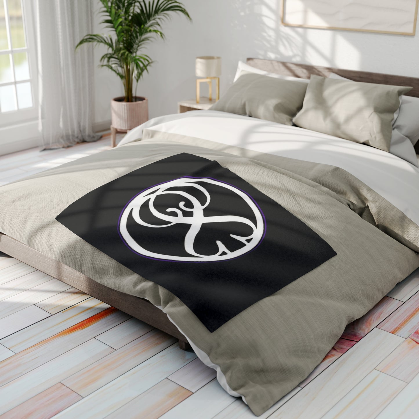 Sobriety Sisters Logo - Arctic Fleece Blanket