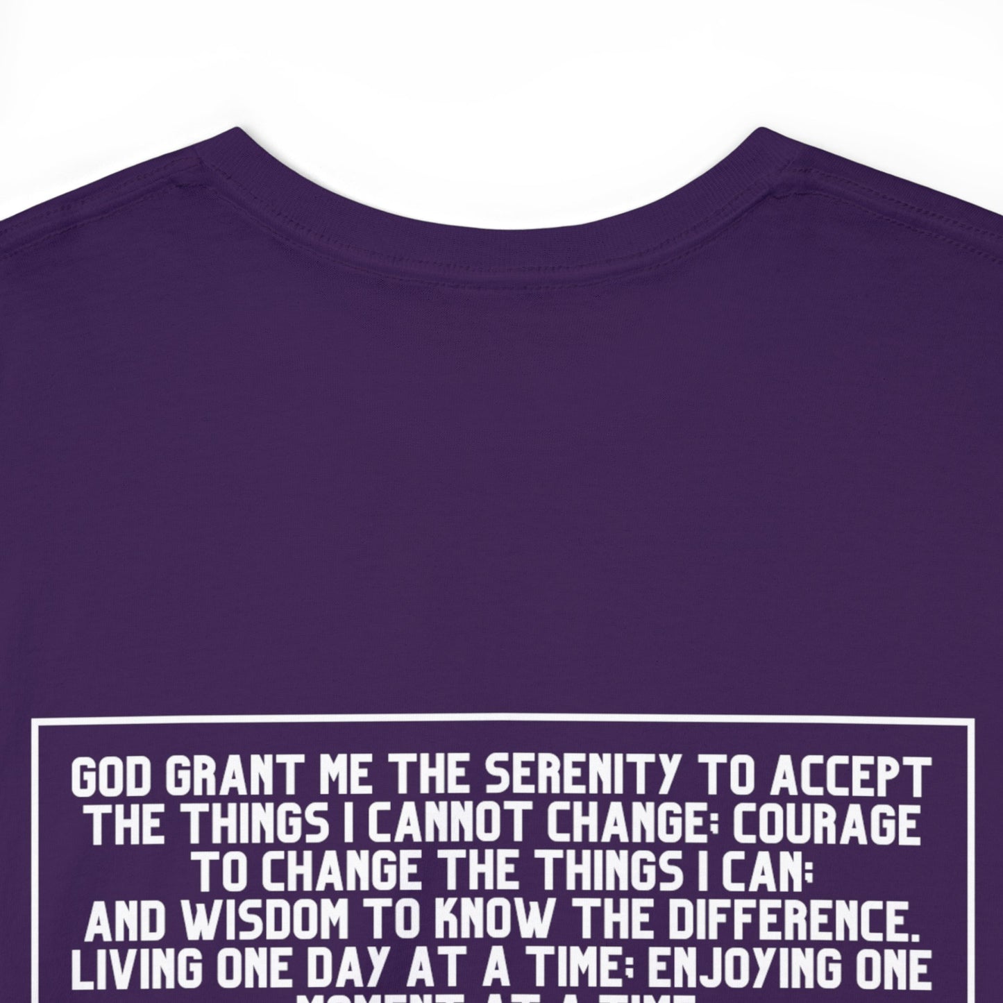 Sobriety Sisters, Serenity Prayer - Unisex Heavy Cotton Tee