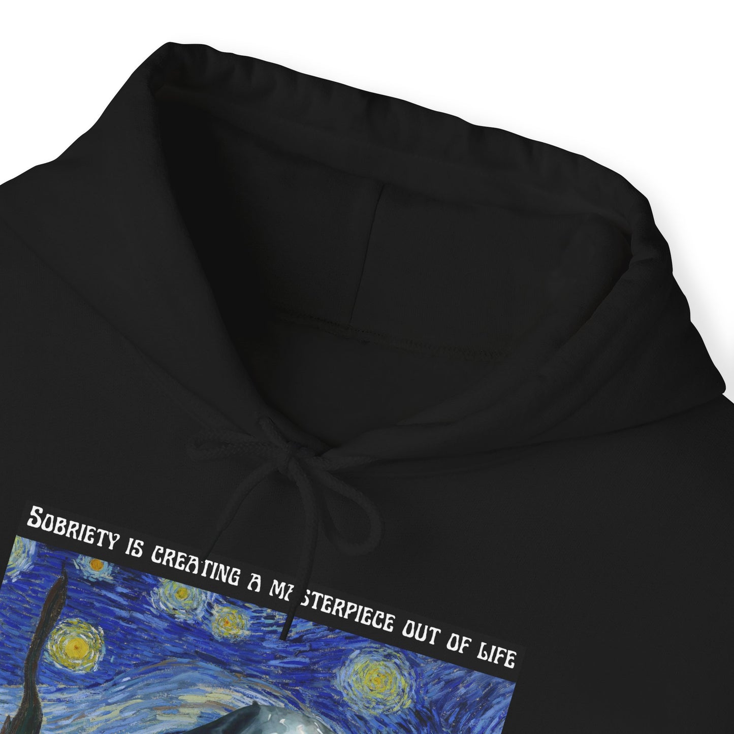 Sobriety Is Creating A Masterpiece Out Of Life - Unisex Heavy Blend™ Hooded Sweatshirt