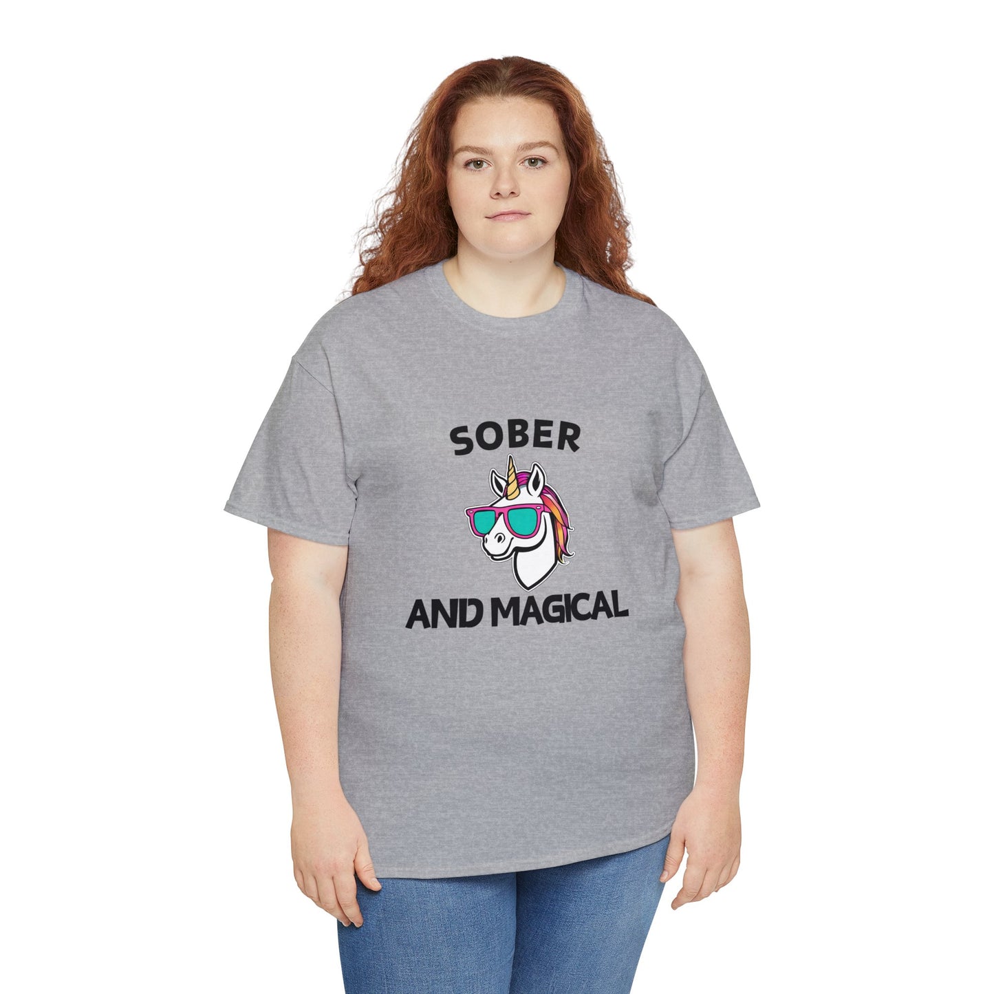 Sober and Magical - Unisex Heavy Cotton Tee