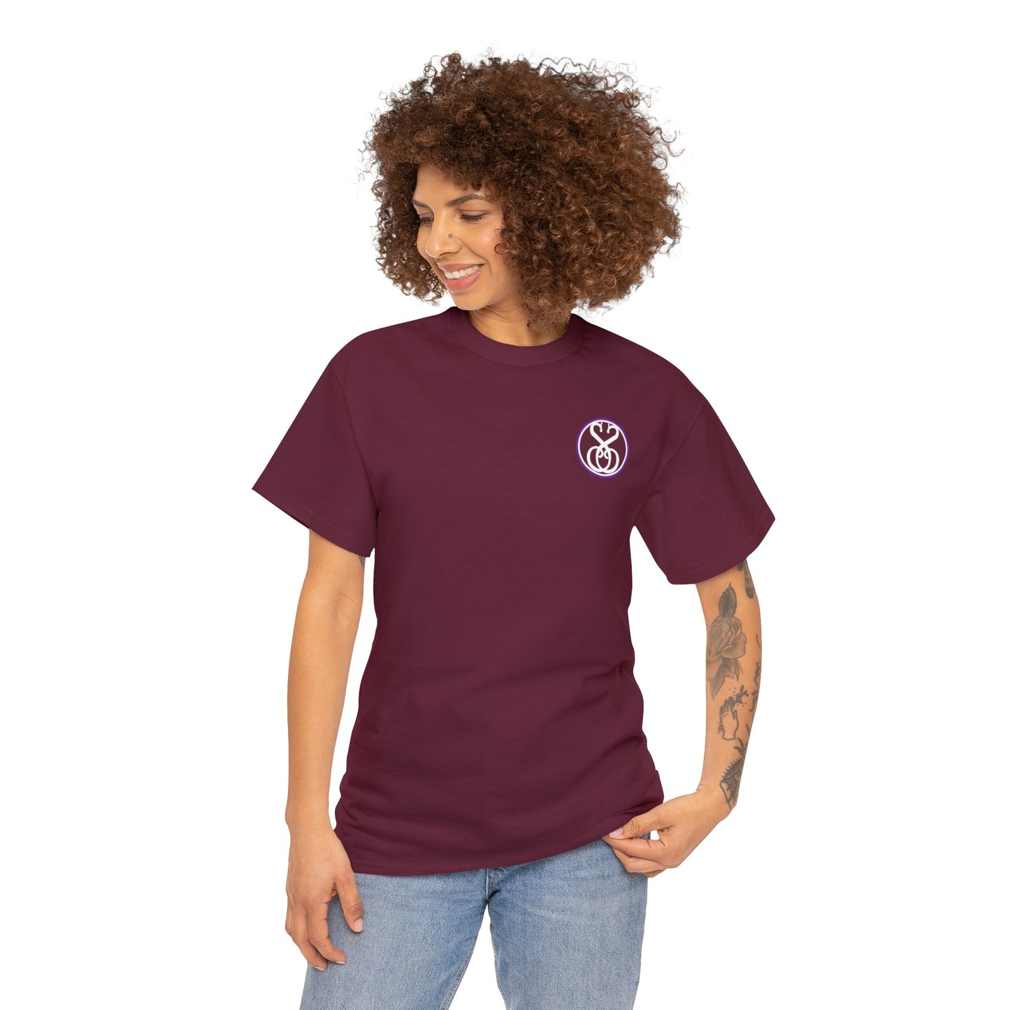 Sobriety Sisters, Serenity Prayer - Unisex Heavy Cotton Tee