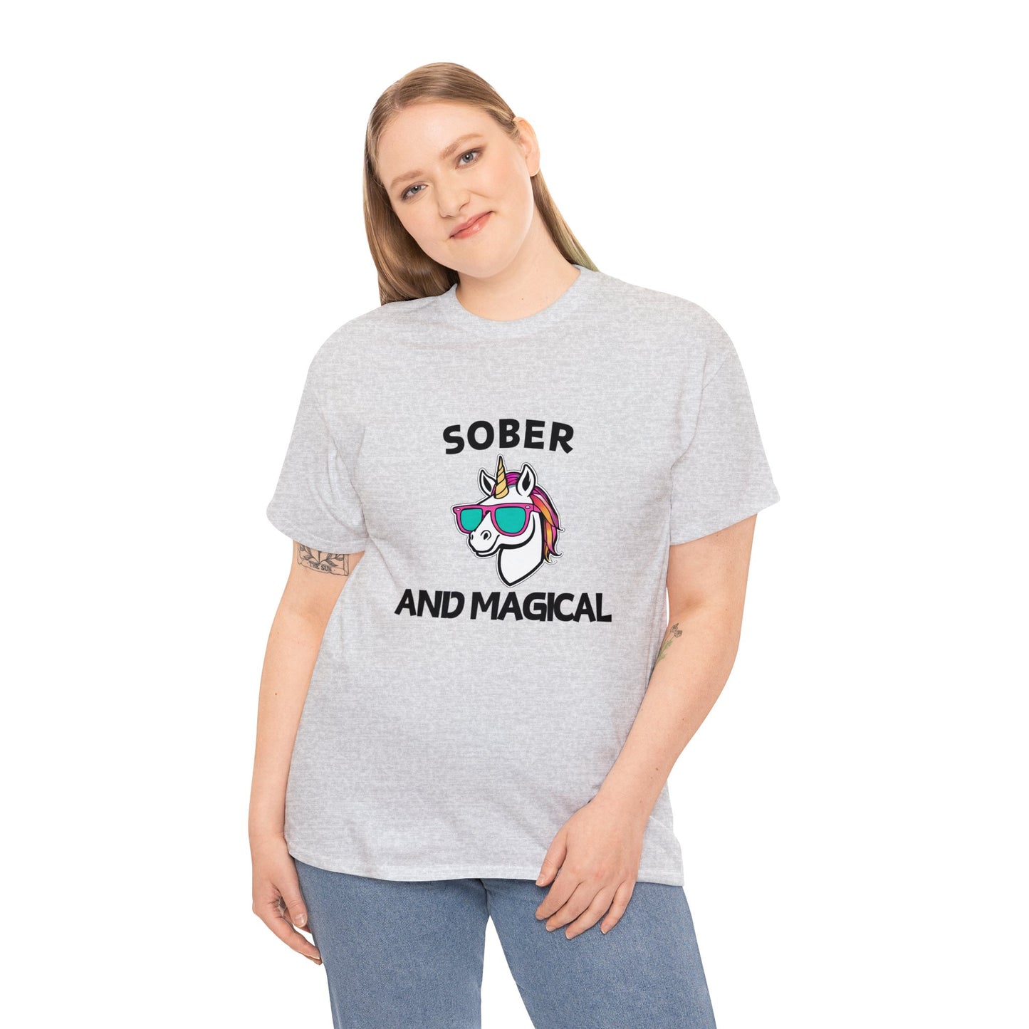 Sober and Magical - Unisex Heavy Cotton Tee