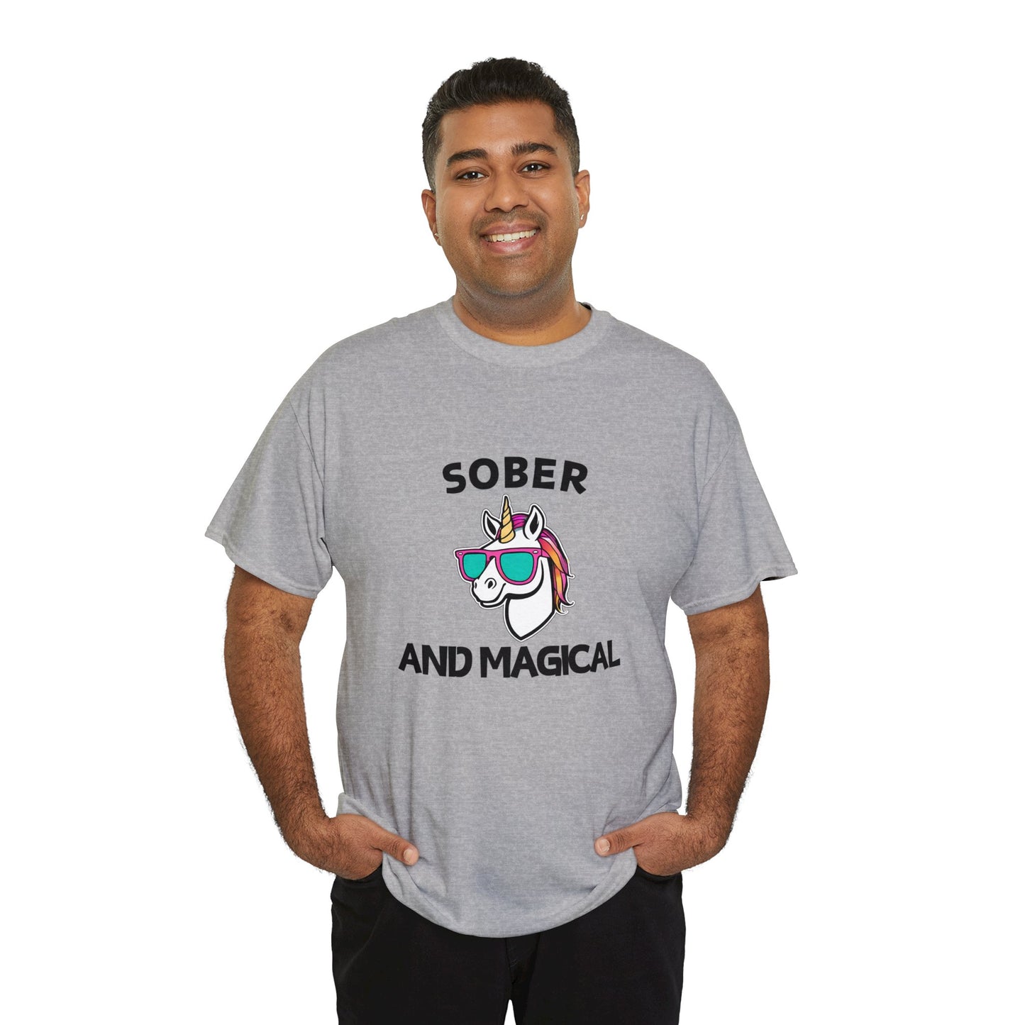 Sober and Magical - Unisex Heavy Cotton Tee