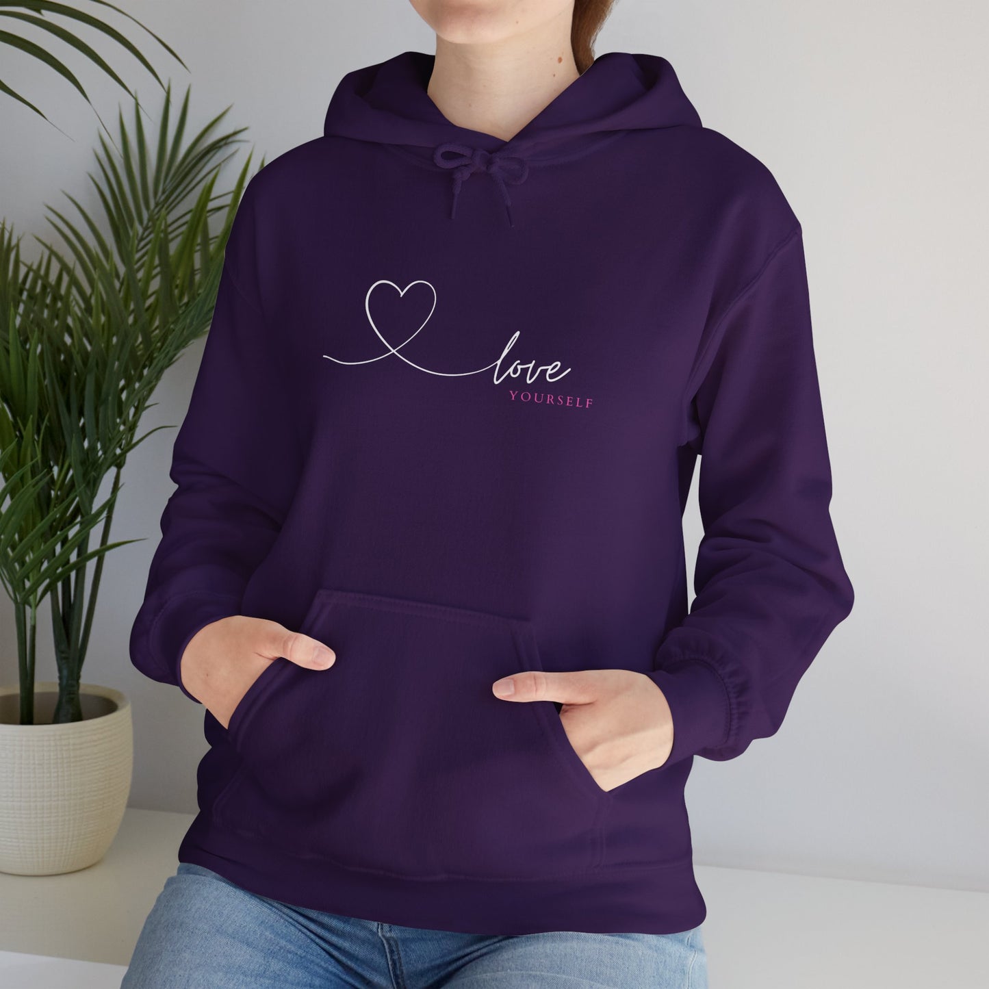 Sobriety Sisters Love - Unisex Heavy Blend™ Hooded Sweatshirt