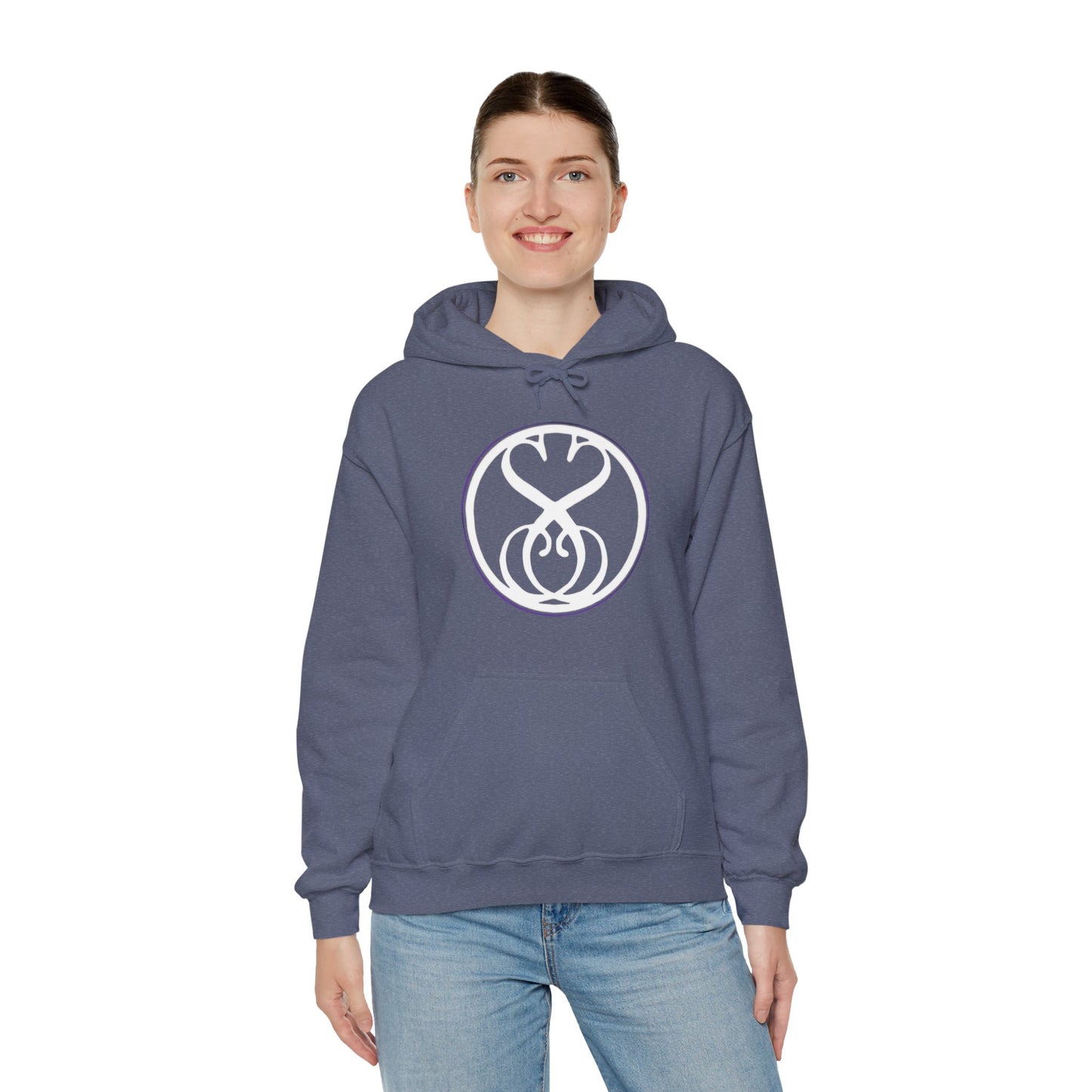 Sobriety Sisters, Serenity Prayer - Unisex Heavy Blend™ Hooded Sweatshirt