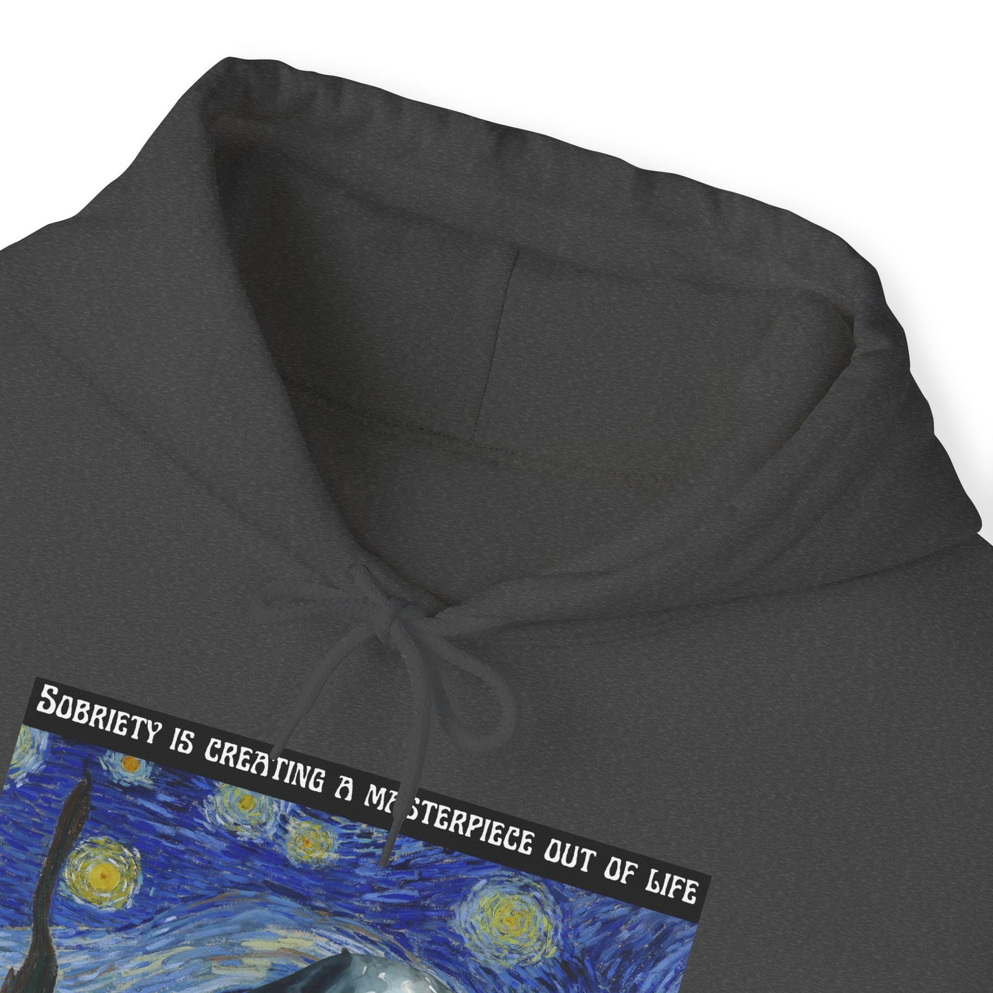 Sobriety Is Creating A Masterpiece Out Of Life - Unisex Heavy Blend™ Hooded Sweatshirt