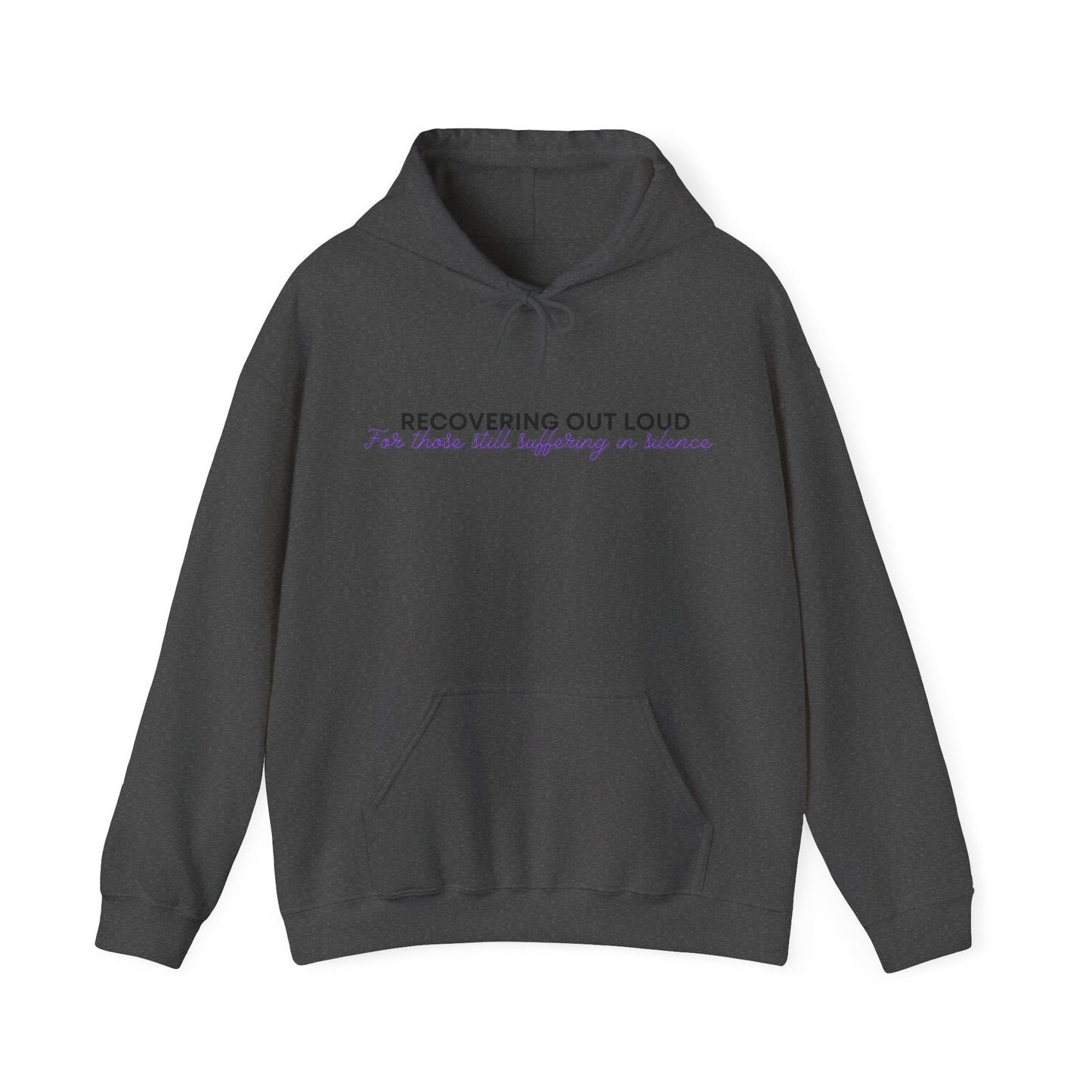 Recovering Out Loud - Unisex Heavy Blend™ Hooded Sweatshirt