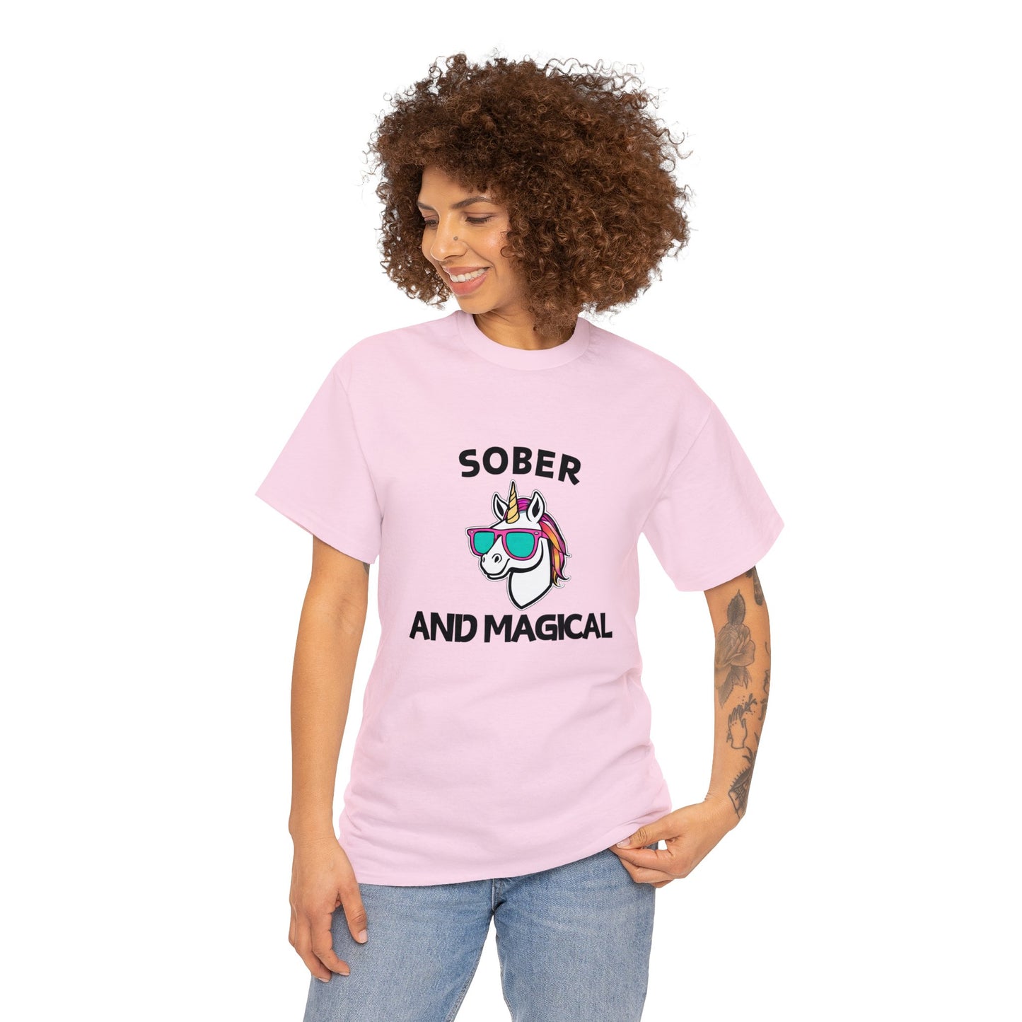 Sober and Magical - Unisex Heavy Cotton Tee