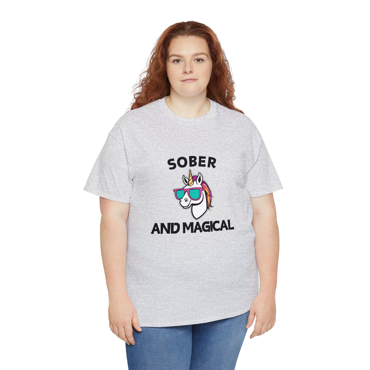 Sober and Magical - Unisex Heavy Cotton Tee