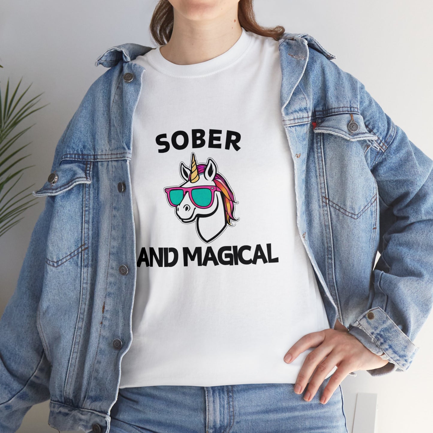 Sober and Magical - Unisex Heavy Cotton Tee