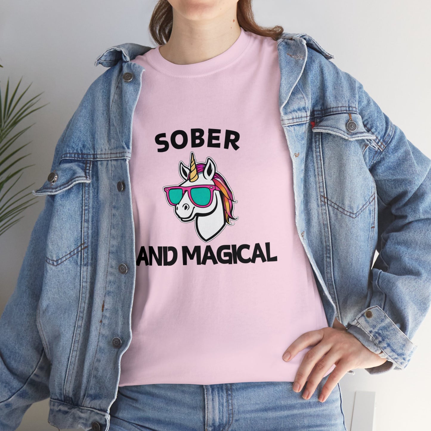 Sober and Magical - Unisex Heavy Cotton Tee