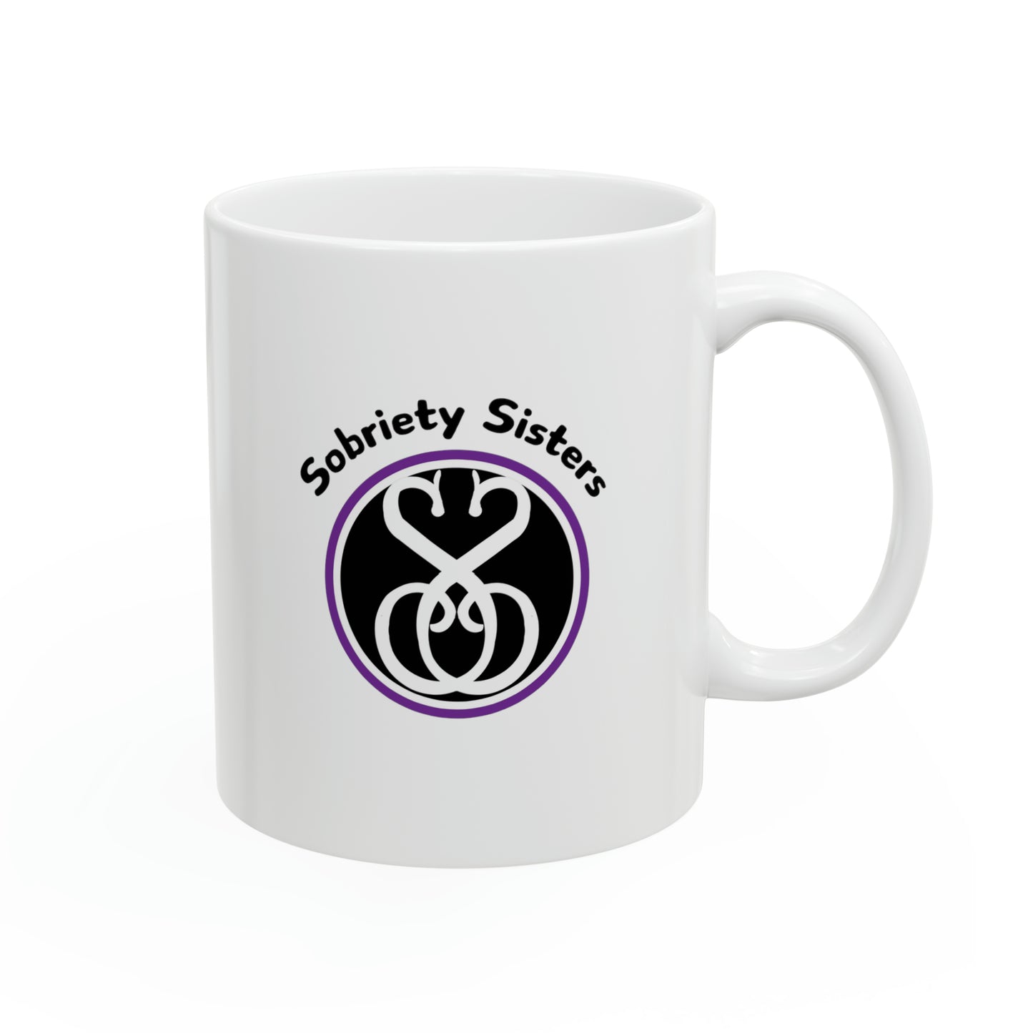 Sobriety Sisters, Just For Today - Ceramic Mug, 11oz