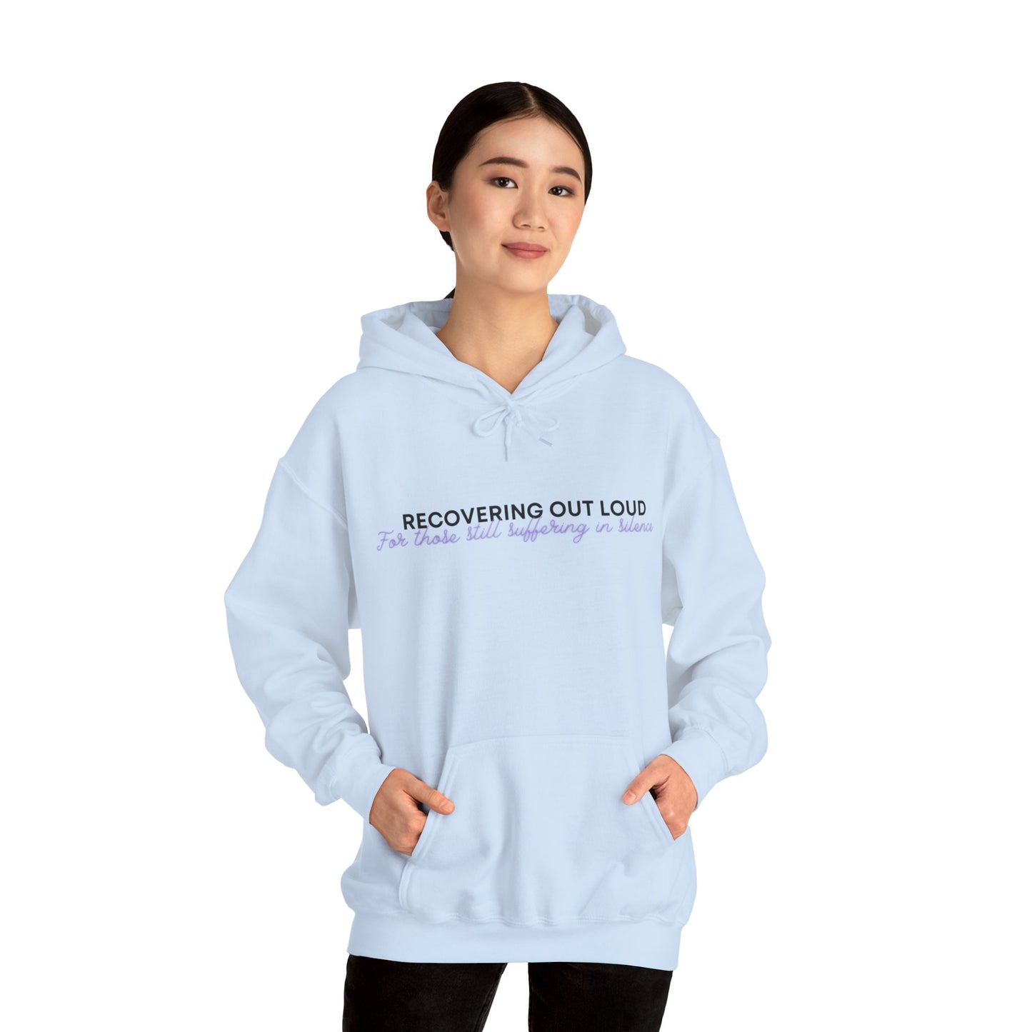 Recovering Out Loud - Unisex Heavy Blend™ Hooded Sweatshirt