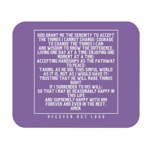 Serenity Prayer - Mouse Pad (Rectangle)