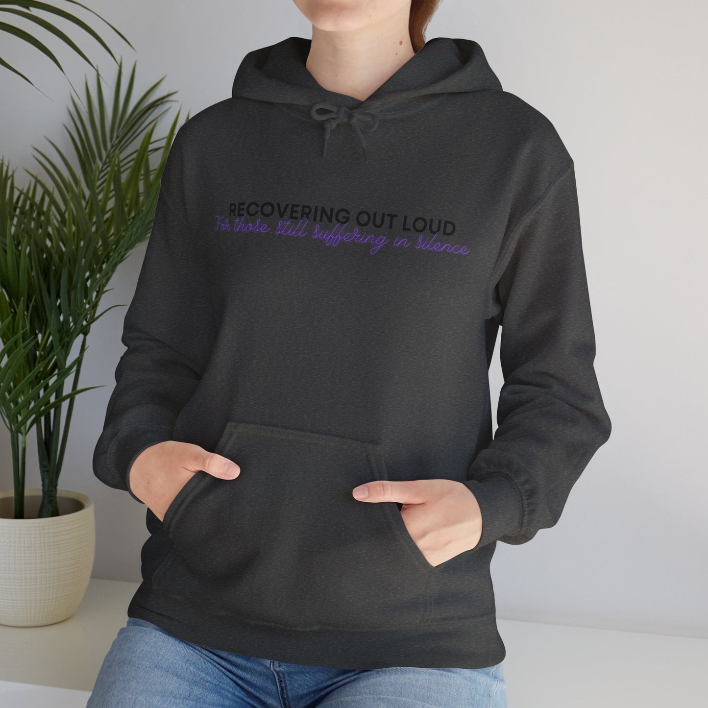 Recovering Out Loud - Unisex Heavy Blend™ Hooded Sweatshirt