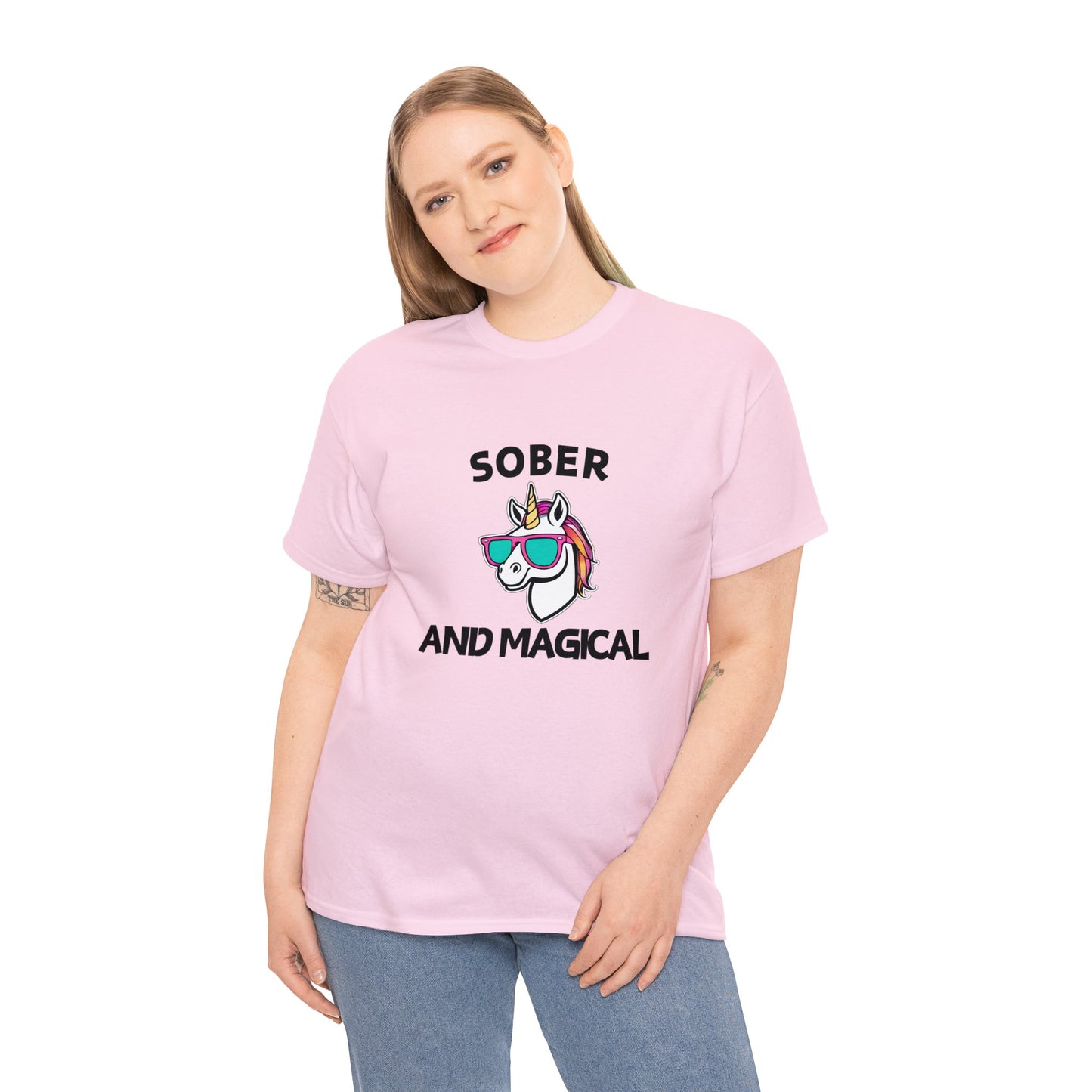 Sober and Magical - Unisex Heavy Cotton Tee