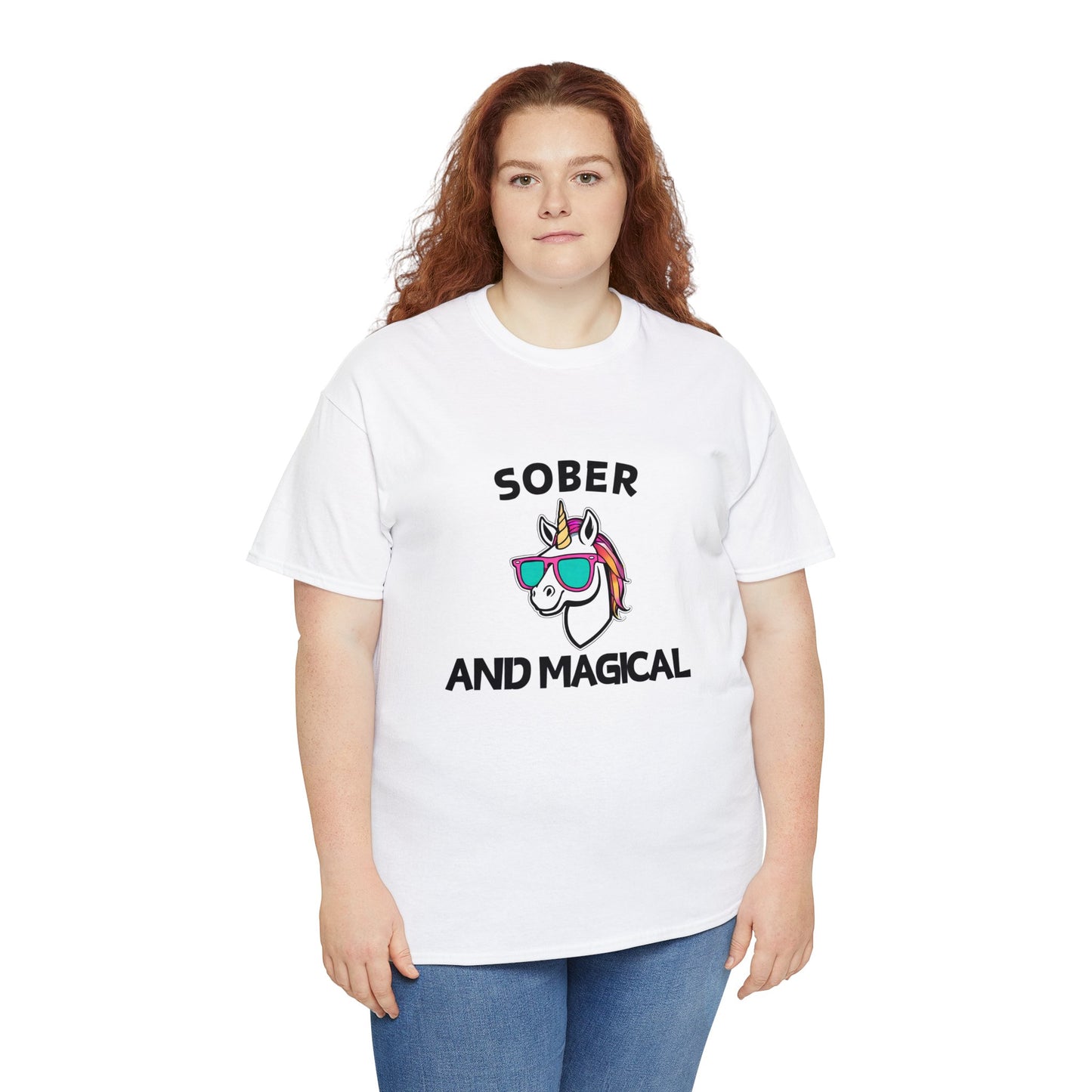 Sober and Magical - Unisex Heavy Cotton Tee