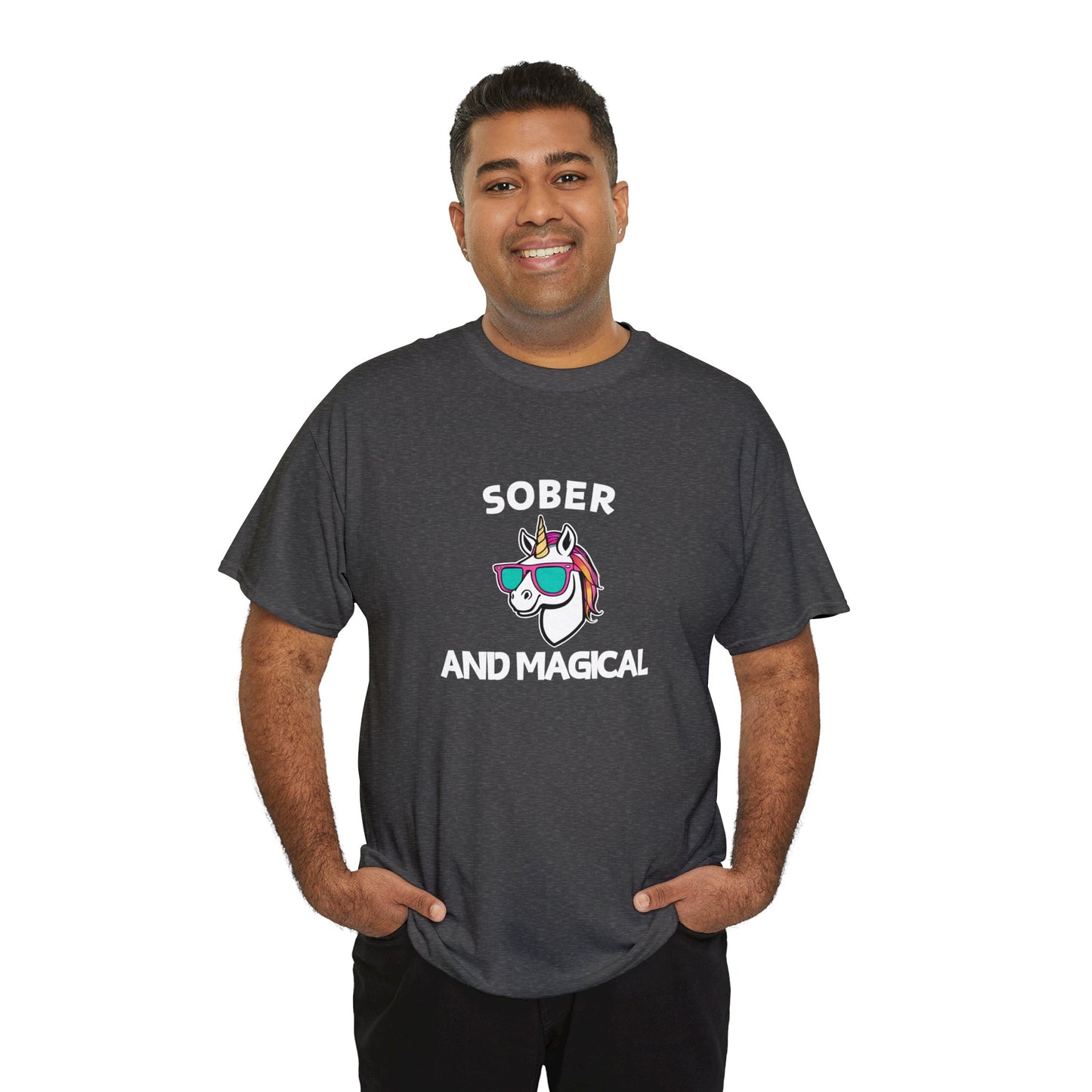 Sober and Magical - Unisex Heavy Cotton Tee