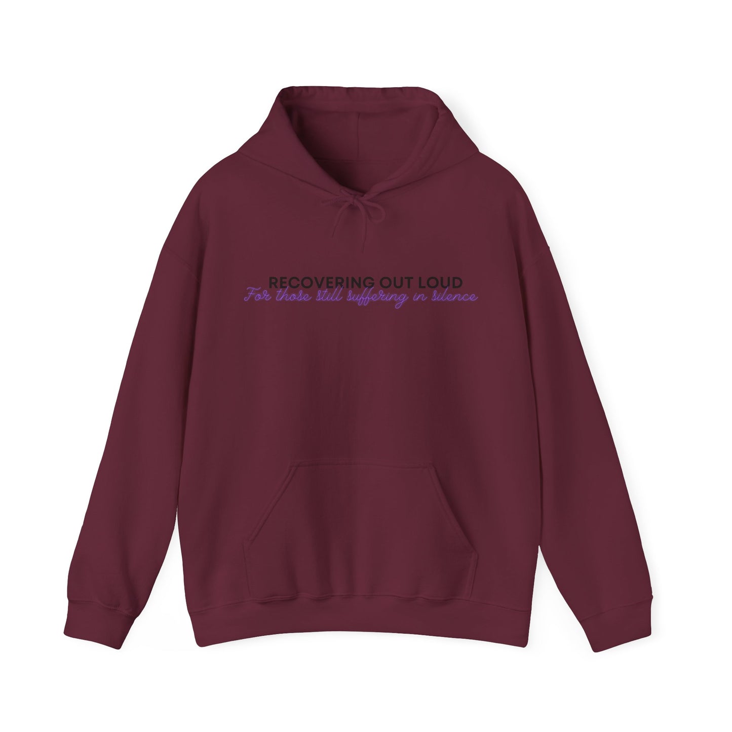 Recovering Out Loud - Unisex Heavy Blend™ Hooded Sweatshirt